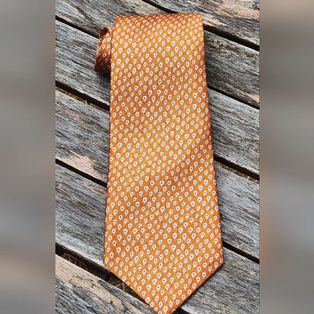 Bvlgari Sevenfold David Pizzigoni Silk Tie